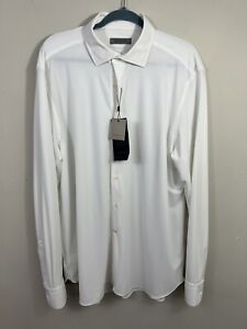 Mens Corneliani Stretch Button-Front Dress Shirt