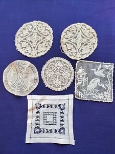 Vintage Lace Inserts Examples Emb. Net Normandy Tenerife