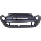 Bumper Cover For 2012-2017 Fiat 500 With Chrome Insert Fog Light Holes Front