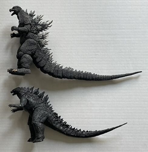 Neca Godzilla 6” Figure Lot 2014 Tokyo S.O.S. Toho Legendary Two Figures