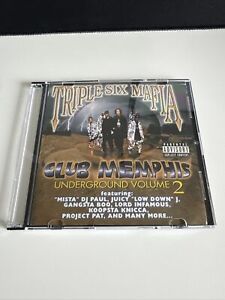 New ListingClub Memphis Underground Vol.2 by Three 6 Mafia (CD, 1999)