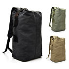 Men's Canvas Backpack Rucksack Hiking Travel Duffle Bag Military Handbag Satchel