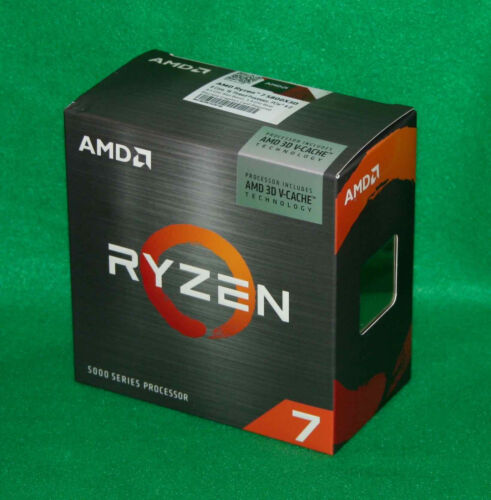 New ListingNEW AMD Ryzen 7 5800X3D (4.5GHz Boost, 8 Core / 16 Thread, AM4) - Factory Sealed