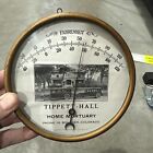 Antique 1920's Graphic Mortuary Thermometer early phone number Colorado
