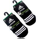 (4-Pairs) Adidas Youth Soccer Socks Black Dry Tech, Compression, Size Small, New
