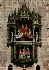 Iconic Glockenspiel at Munich City Hall Postcard