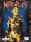 Metropolis BLU-RAY 1927 Complete restored Extended version COLORIZED and B&W