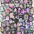 50pcs GOTHIC stickers, Creepy, cute, death, purple,  FREE Shipping*