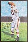 SIGNED Otto Graham Goal Line Art - Cleveland Browns - AUTOGRAPHED !!!