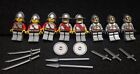 LEGO Red Lion Knights Minifigures Castle Kingdoms *Lot Of 8*