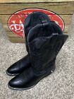 Laredo Men's 13 Brentwood Black Western Cowboy Boots Leather New With Box