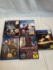 Superhero Blu-Ray DVDs Collection Lot of 5 Marvel DC Spider-Man Iron Man Batman