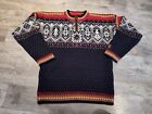 Vintage Dale Of Norway 2000s NORGE GARN Heavy Pure Wool Knitwear EUC sweater XL