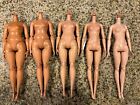 Lot of 5 Nude Made To Move Barbie Bodies