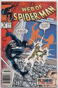 Web of Spider-Man 36 NM- 9.2 1988 1st App Tombstone Alex Saviuk