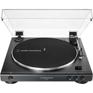 Audio-Technica AT-LP60X Fully Automatic Belt-Drive Stereo Turntable Black