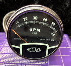 VINTAGE WESTACH TACH TACHOMETER 0-6,000 RPM, HOT/RAT ROD GASSER FORD CHEVY DODGE