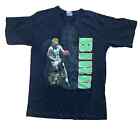 Vintage Larry Bird Boston Celtics Graphic Shirt Medium Black Basketball NBA