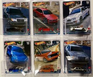 Hot Wheels 2023 Canyon Warriors Complete Set WITH CHASE MERCEDES in Protectors!