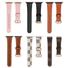 For A pple Watch Leather Band Strap iWatch Series 9 8 7 6 5 4 3 SE 40/44/41/45mm