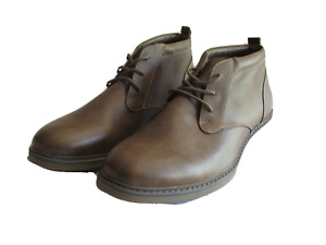 Men's IZOD CAMPO Brown Lace-up Oxford Boot Chukka Shoes Size 12 Med