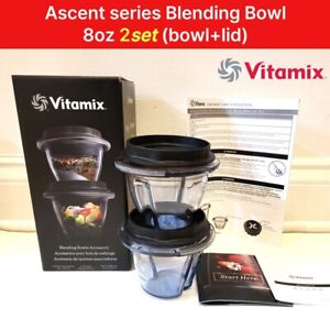 Vitamix Ascent Series Blending 8Oz Bowl (Bowl+Lid) sets (1,2,3 sets)