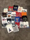 Lot of 50 Vintage 80’s 90’s Y2K  Mixed T-Shirt Bundle Resell- Sports,Nascar, ETC