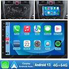 Android 13 Double Din Car Stereo for Apple CarPlay Auto Radio GPS Nav WiFi 64GB (For: 2015 Mustang GT)