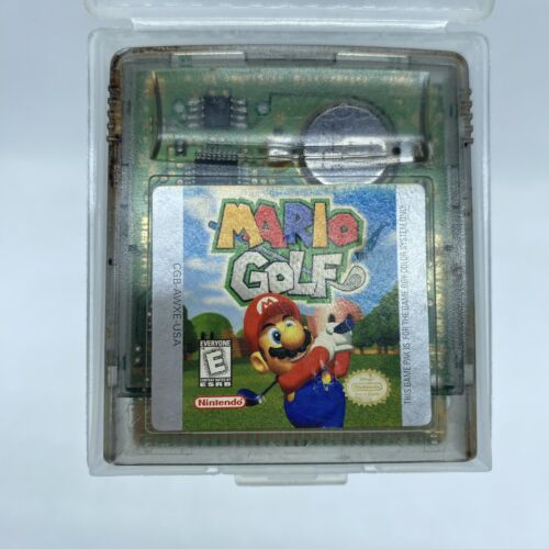 New ListingMario Golf (Nintendo Game Boy Color) Authentic Cartridge TESTED w Case SAVES