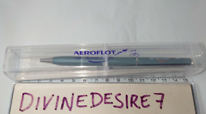 Aeroflot Airlines Airways Air Airline Pen Boxed See Through Brand New Russian