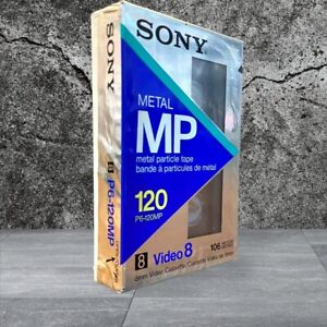Sony Metal MP 120 The Ultimate Video 8 Cassette Tape for High-Quality Recording