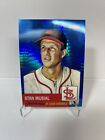 New Listing2022 Topps Chrome Platinum Blue Prism Refractor Stan Musial #9