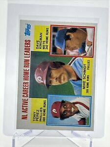 1984 Topps NL Active Career Home Run Leaders Card #703 NM-Mint FREE SHIPPING