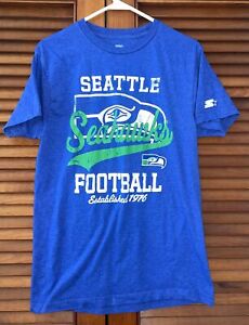 New ListingSeattle Seahawks NFL Starter T-shirt VTG Adult Size M