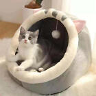 Cat House Cute Beds For Indoor Cats Decorative Semi-Enclosed Pet Cave