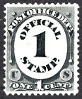 New ListingUS 1873 1¢ Official Dept. of Post Office #O47 MNG CV $12