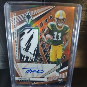 New Listing2023 Phoenix Jayden Reed Rising Rookie RPA RC Green Bay Packers /99