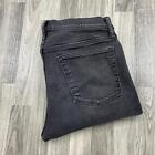 GAP Gapflex Max Skinny Leg High Rise Stretch Black Denim Jeans Men's Size 34 / 3