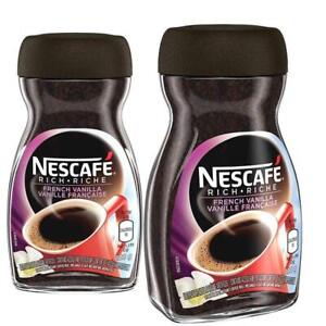 NESCAFE Rich Instant Coffee 170g 2 JARS (French Vanilla)