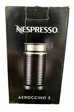 Nespresso Aeroccino 3 Electric Milk Frother - Black (3694-US-BK) (Brand new)