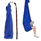 Kids Sensory Swing Indoor Outdoor Hug Cuddle Swing with Rope Extension Strap ...