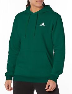 adidas Men's Essentials Fleece Hoodie, Collegiate Green, 3X-Large Tall