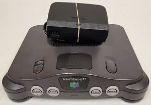 Nintendo 64 - Video Game Console & Power Cord, Tested & Cleaned