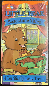 VHS Nick Jr Maurice Sendak's Little Bear Snack Time Tales 4 Tasty Treats New