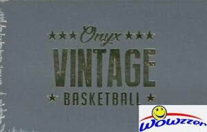 2021/22 Onyx Vintage Collection BASKETBALL HOBBY Sealed Box-2 ON-CARD AUTOGRAPHS
