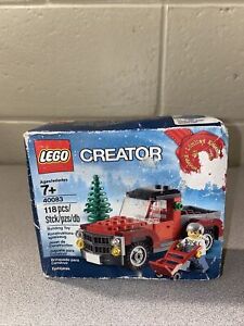 LEGO CREATOR: Christmas Tree Truck (40083) Sealed Damaged Box. READ DESCRIPTION
