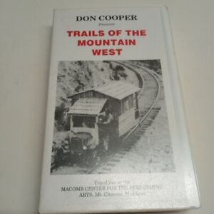 Don Cooper Presents Trails of the Mountain West VHS Video