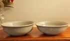 Two Vintage Handmade Ceramic Bowls - Signed 1982