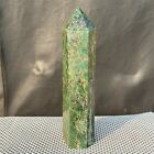 New ListingNatural jadeite quartz pillar, crystal energy pillar, spiritual healing gem deco