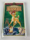 Walt Disney Bambi VHS 55th Anniversary Limited Edition Masterpiece Vintage Video